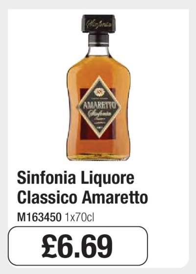 Sinfonia Liquore Classico Amaretto