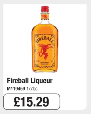 Fireball Liqueur
