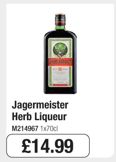 Jagermeister Herb Liqueur