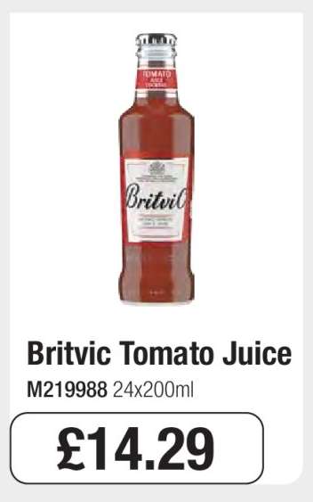 Britvic Tomato Juice