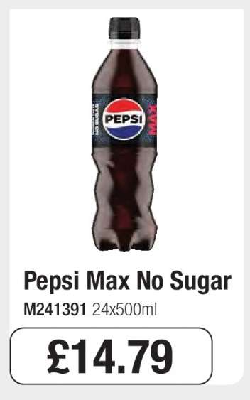 Pepsi Max No Sugar