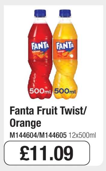 Fanta Fruit Twist/Orange