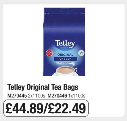 Tetley Original Tea Bags