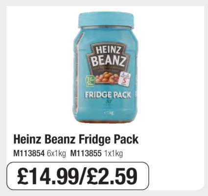 Heinz Beanz Fridge Pack