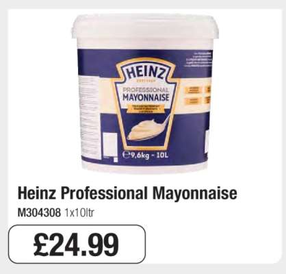 Heinz Professional Mayonnaise
