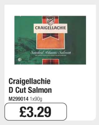 Craigellachie D Cut Salmon
