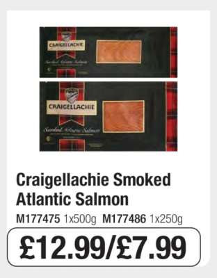 Craigellachie Smoked Atlantic Salmon