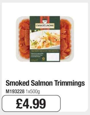 Smoked Salmon Trimmings