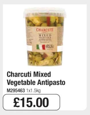 Charcuti Mixed Vegetable Antipasto