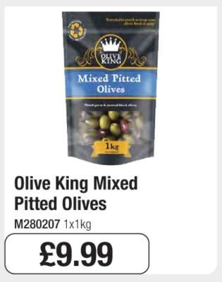 Olive King Mixed Pitted Olives