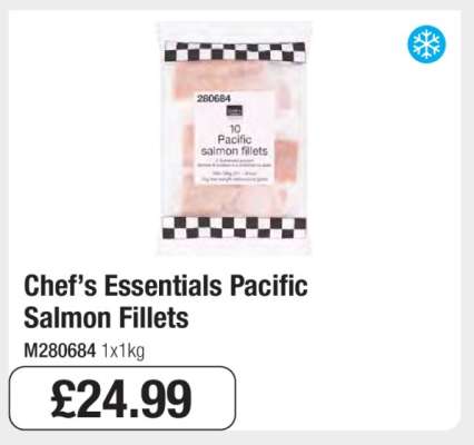 Chef's Essentials Pacific Salmon Fillets