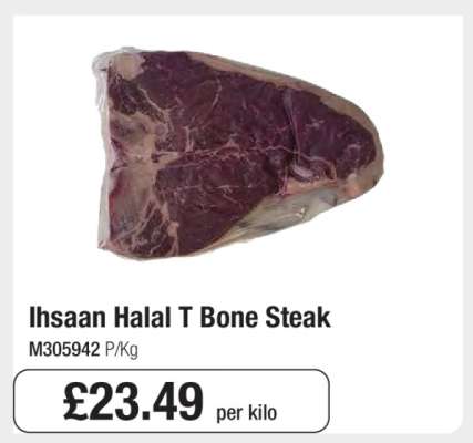 Ihsaan Halal T-Bone Steak