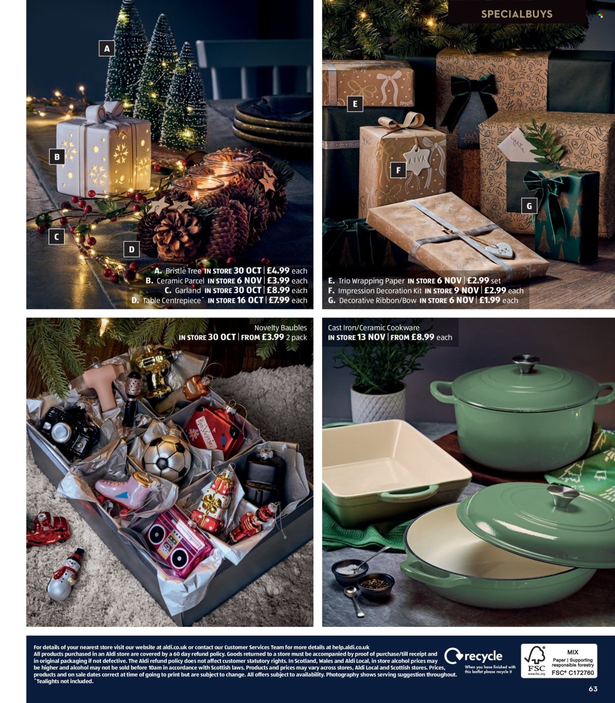 Aldi offer. Page 63