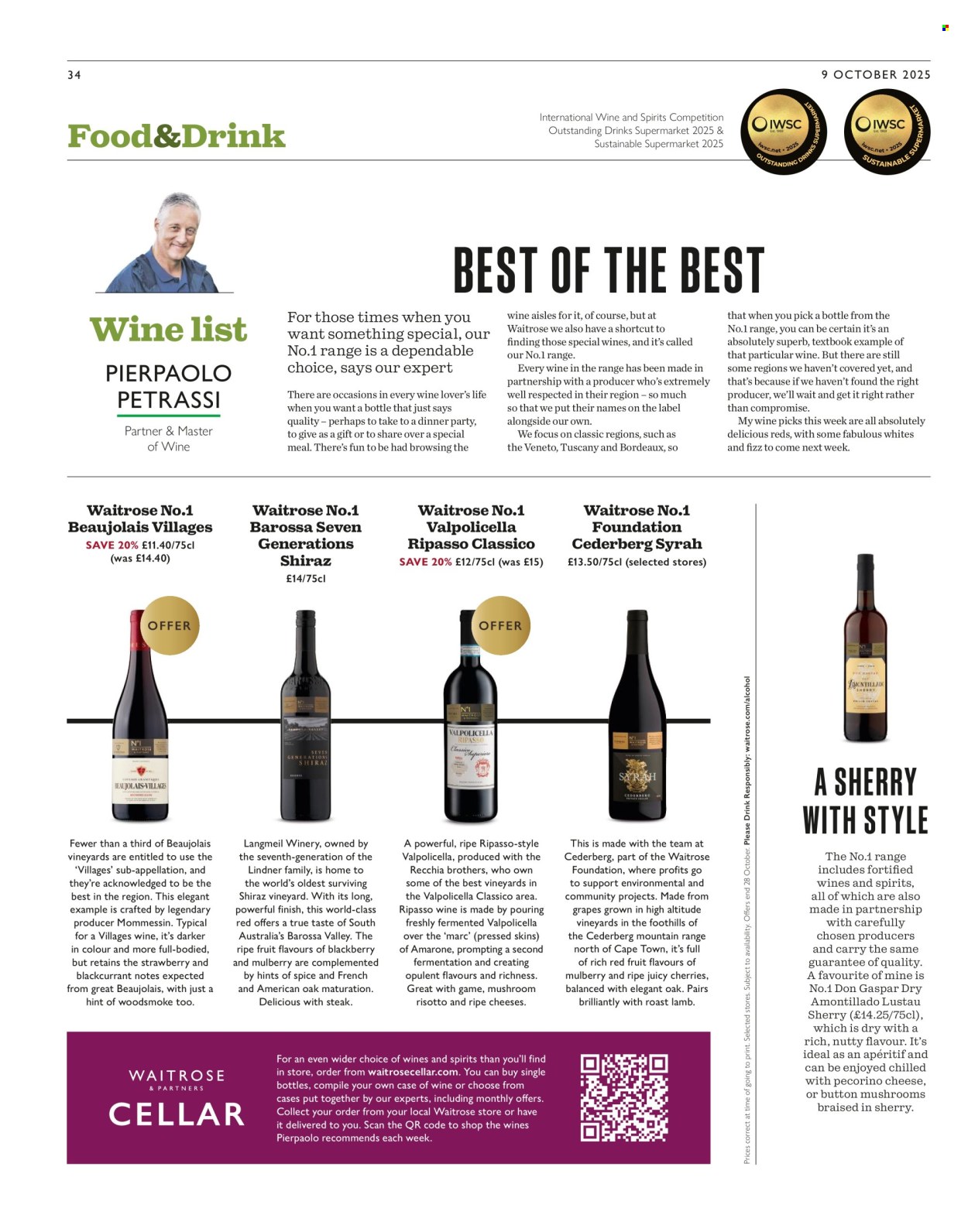Waitrose offer. Page 34