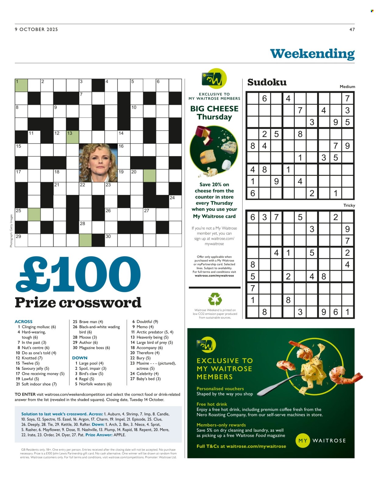 Waitrose offer. Page 47