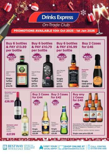 Bestway offer  - 10/10/2025 - 01/01/2026.