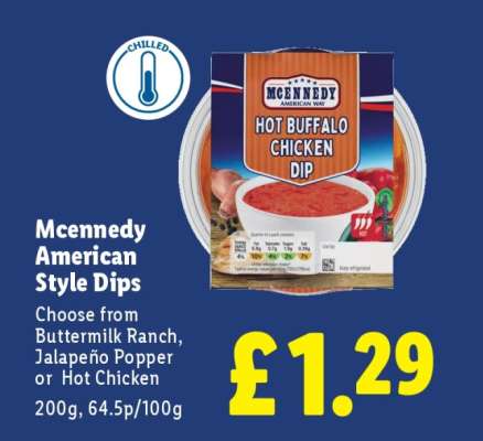 MCENNEDY American-Style Dips