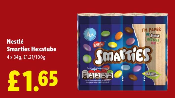 Nestlé Smarties Hexatube