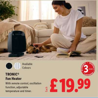 TRONIC Fan Heater