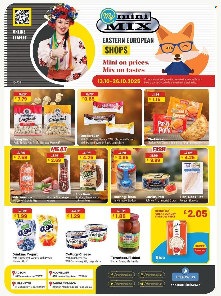 MyMINIMIX offer - 13/10/2025 - 26/10/2025. Page 1