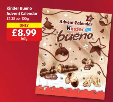 Kinder Bueno Advent Calendar