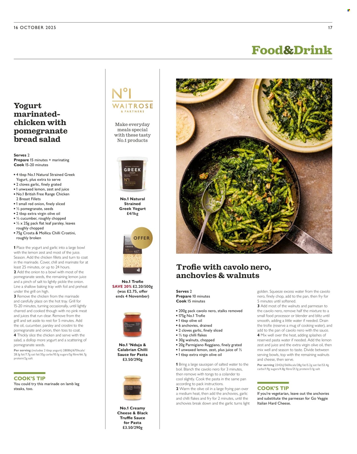 Waitrose offer. Page 17