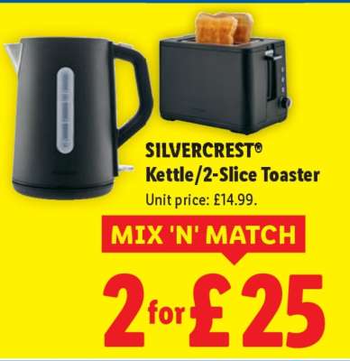 SILVERCREST Kettle/2-Slice Toaster
