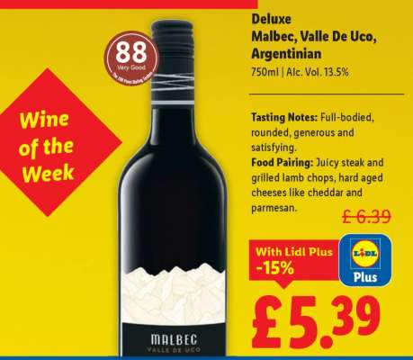 Deluxe Malbec, Valle De Uco, Argentinian