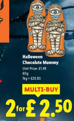 Halloween Chocolate Mummy