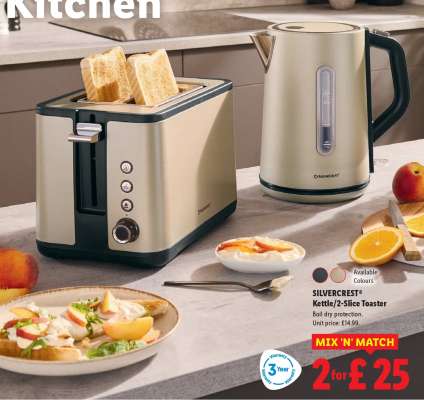 SILVERCREST Kettle/2-Slice Toaster