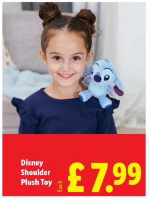 Disney Shoulder Plush Toy