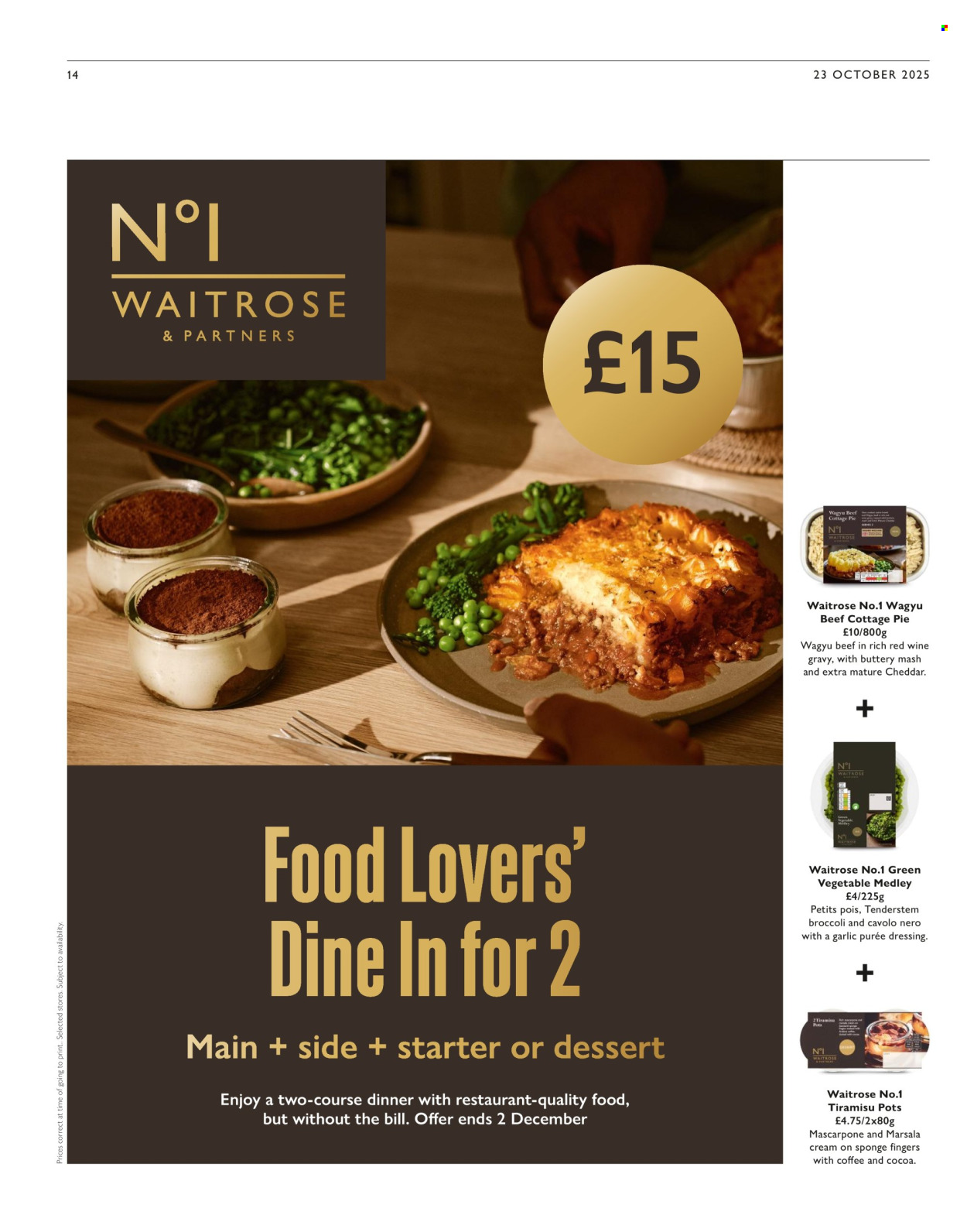 Waitrose offer. Page 14