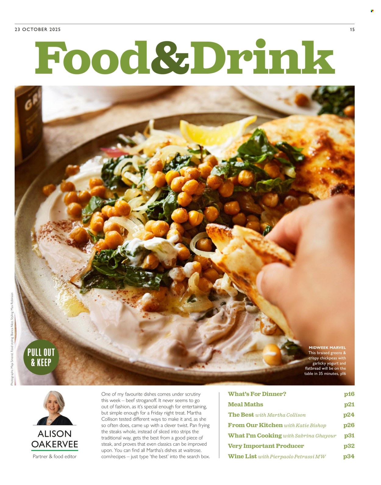 Waitrose offer. Page 15