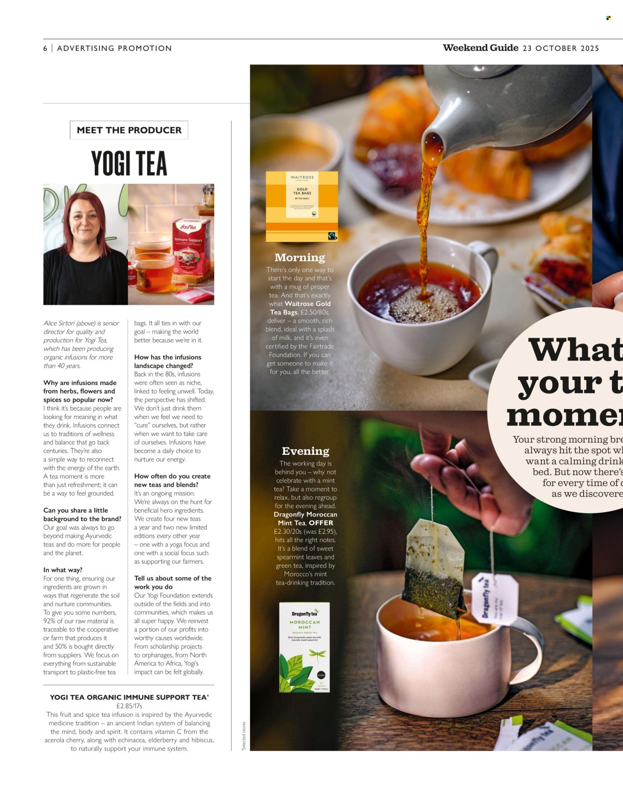 Waitrose offer. Page 54