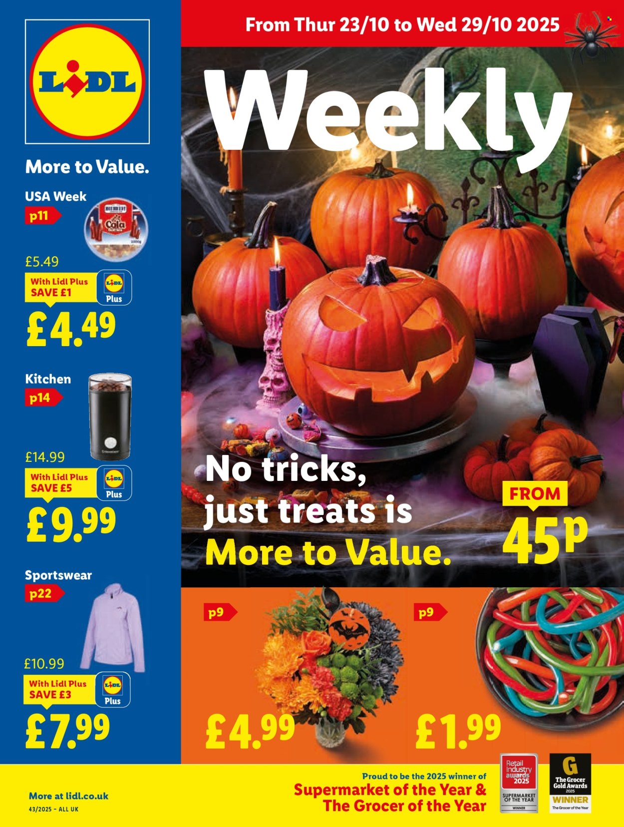 Lidl offer - 23/10/2025 - 29/10/2025. Page 1