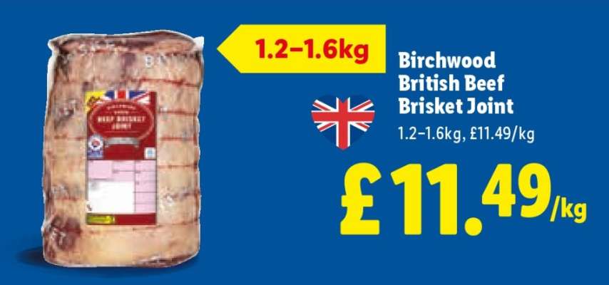Birchwood British Beef Brisket Joint