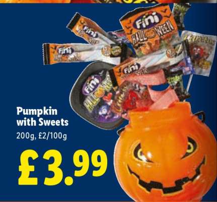 Pumpkin with Sweets