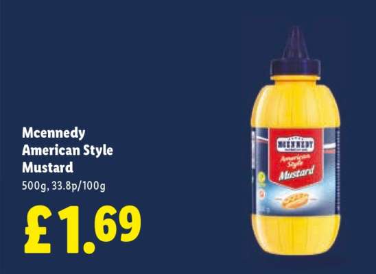 Mcennedy American Style Mustard