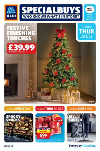 Aldi offer  - 30/10/2025 - 05/11/2025.