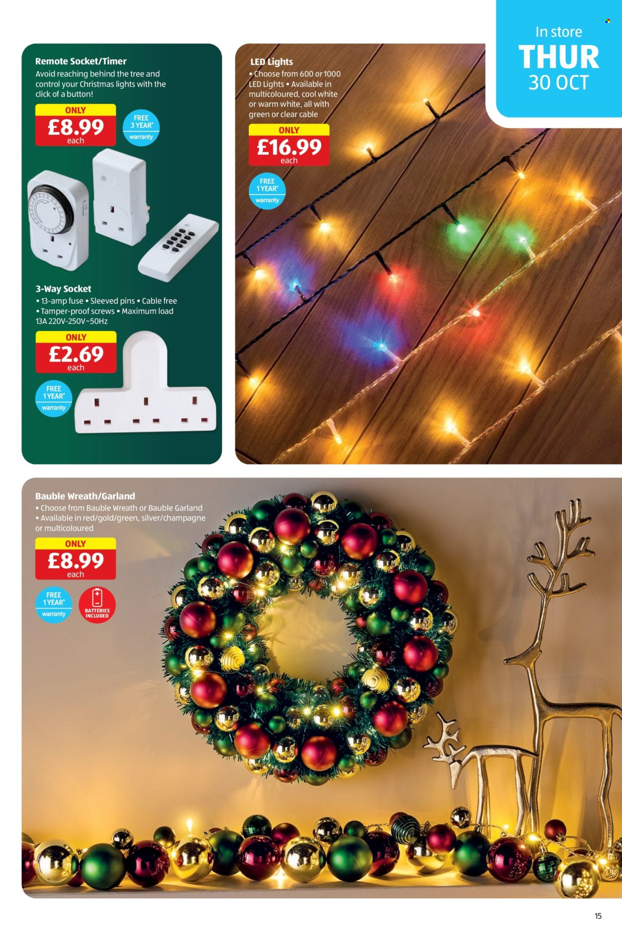 Aldi offer - 30/10/2025 - 05/11/2025. Page 15