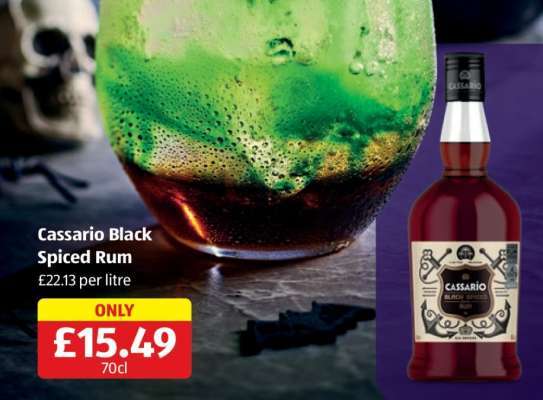 Cassario Black Spiced Rum