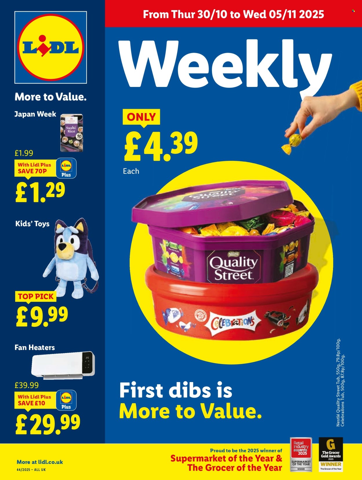Lidl offer - 30/10/2025 - 05/11/2025. Page 1