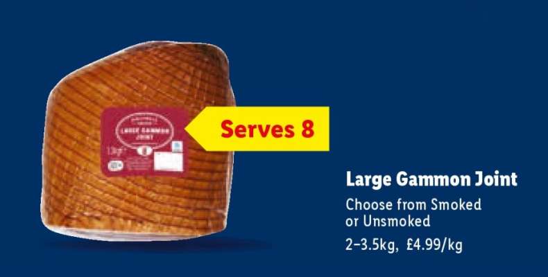 Large Gammon Joint