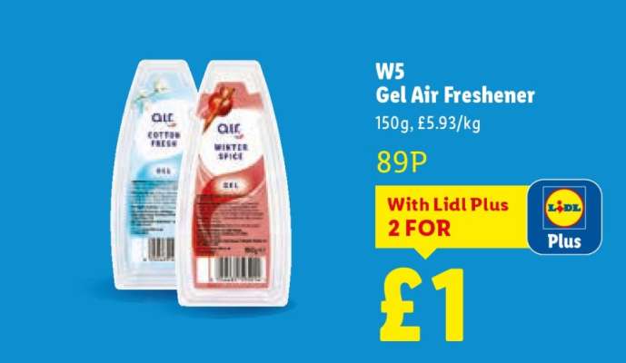 W5 Gel Air Freshener