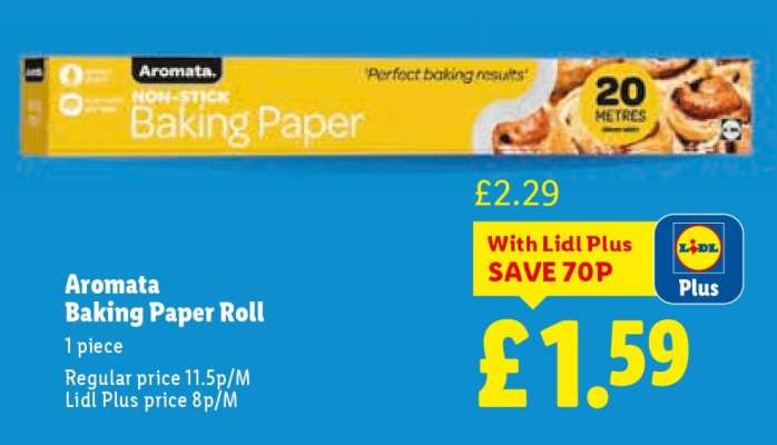 Aromata Baking Paper Roll