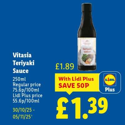 Vitasia Teriyaki Sauce