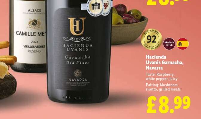 Hacienda Uvanis Garnacha, Navarra