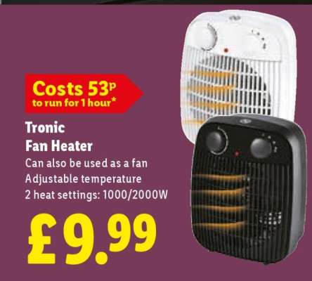 TRONIC Fan Heater