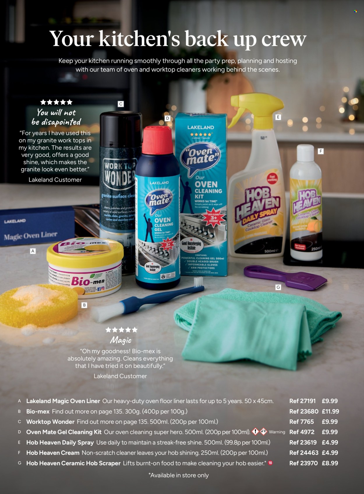 Lakeland offer. Page 136