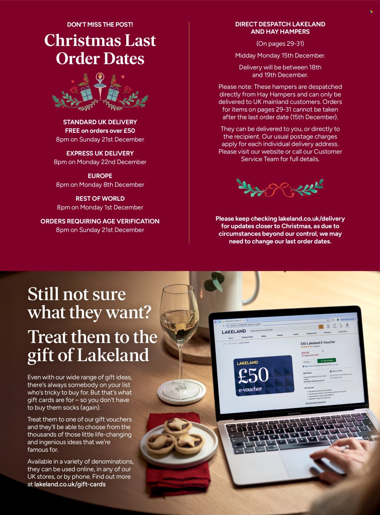 Lakeland offer. Page 155